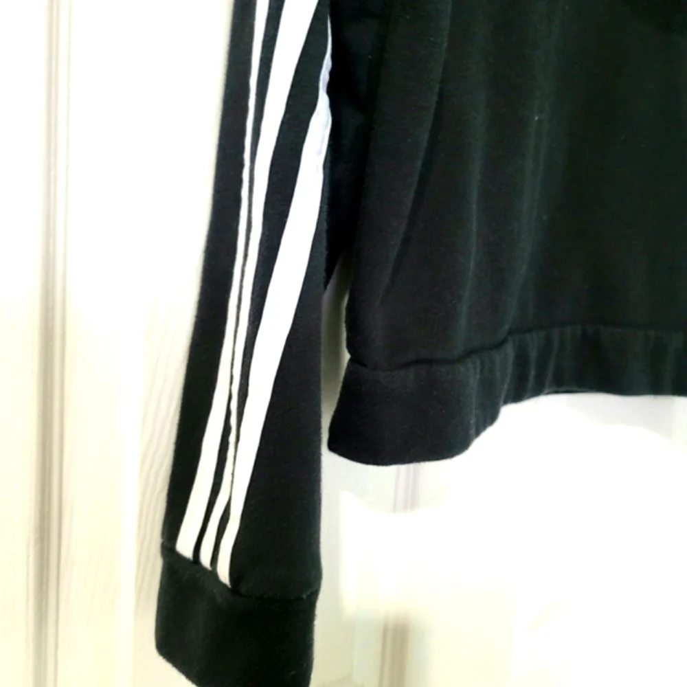 Adidas Youth Pull-Over Crop Hoodie Size L - Picture 12 of 15